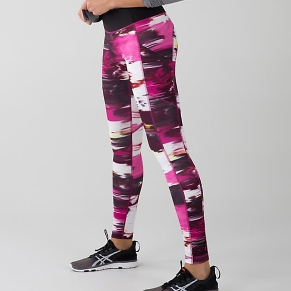 Lululemon Speed Tight IV Full-On Luxtreme Pigment Wind Berry Rumble Multi Size 2 - Picture 1 of 11